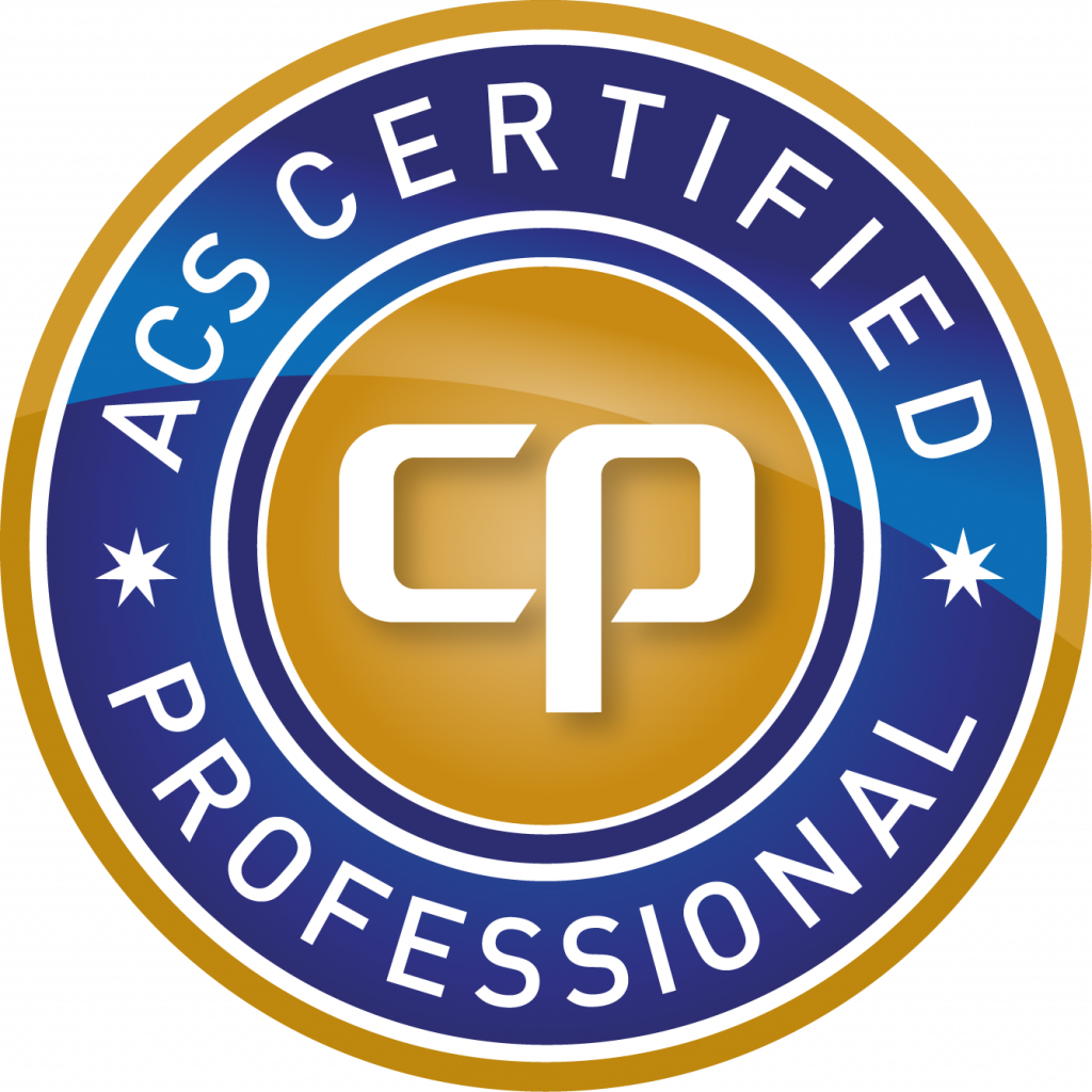 ACS Certified Professional approved logo